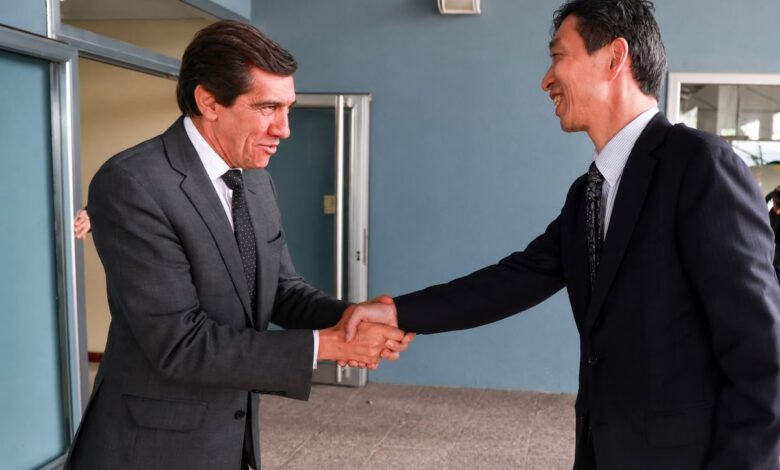 Sadir recibió al embajador de Japón en Argentina Sadir recibió al embajador de Japón en Argentina