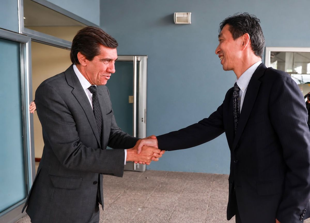 Sadir recibió al embajador de Japón en Argentina Sadir recibió al embajador de Japón en Argentina